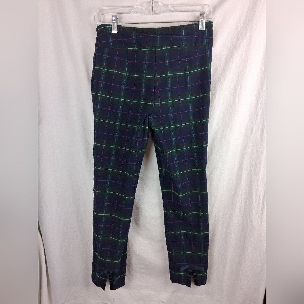 Crown & Ivy Womens Size 8 Plaid Trousers - Picture 4 of 5